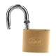 JUEGO DE CANDADOS DE LATÓN CORTOS 40 MM, LLAVE ESTÁNDAR, 4 PIEZAS LOCK 15CA