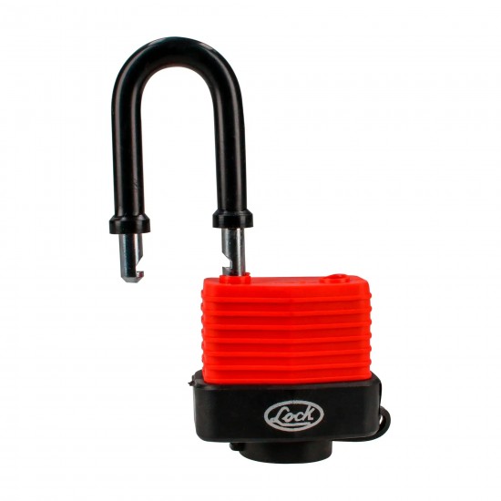 CANDADO IMPERMEABLE LARGO 40 MM, LLAVE ESTÁNDAR LOCK C25L40