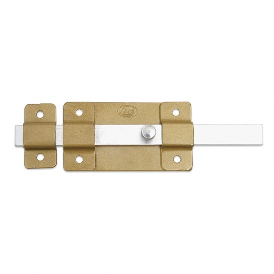 PASADOR DE SOBREPONER 5 CM DORADO LOCK L035D