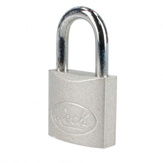 JUEGO DE CANDADOS DE ACERO LARGOS 38 MM, LLAVE ESTÁNDAR, 2 PIEZAS LOCK L22L382