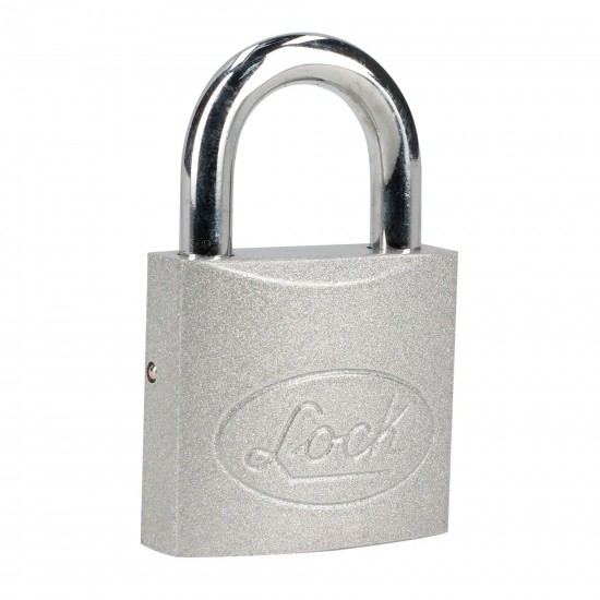 JUEGO DE CANDADOS DE ACERO CORTOS 38 MM, LLAVE ESTÁNDAR, 4 PIEZAS LOCK L22S384