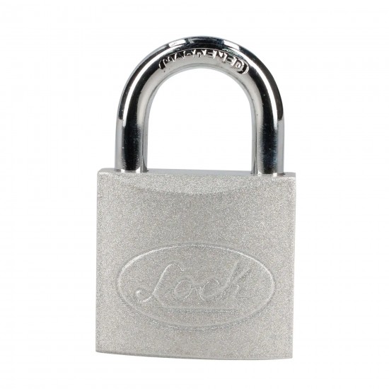 JUEGO DE CANDADOS DE ACERO CORTOS 38 MM, LLAVE ESTÁNDAR, 4 PIEZAS LOCK L22S384