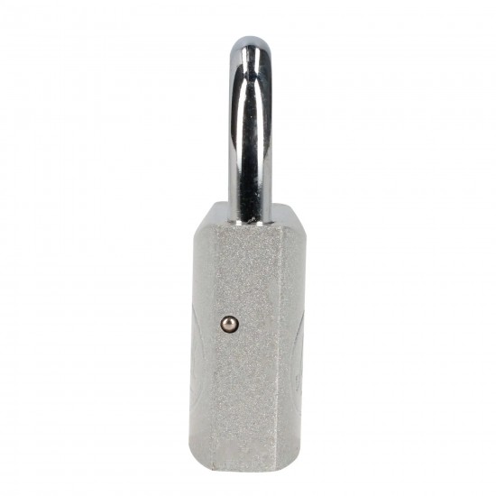 JUEGO DE CANDADOS DE ACERO CORTOS 38 MM, LLAVE ESTÁNDAR, 4 PIEZAS LOCK L22S384