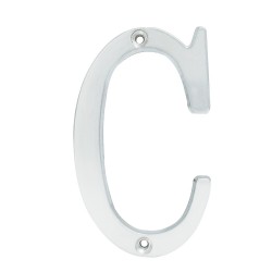 LETRA C SLIM 4" NÍQUEL SATINADO LOCK L701CCS