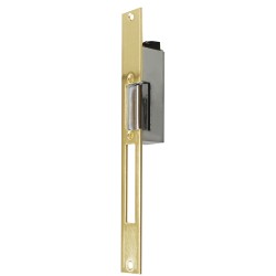 CONTRA ELÉCTRICA, LATÓN BRILLANTE, EN CAJA LOCK L77LB