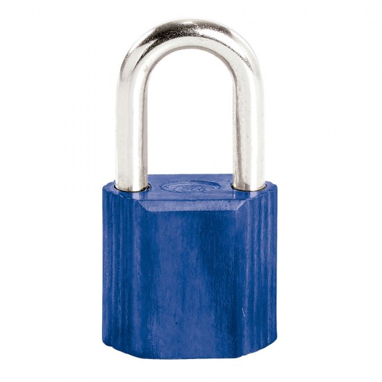 CANDADO NO.9 LARGO 38 MM, COLOR AZUL, LLAVE ESTÁNDAR LOCK L9L38EAZ