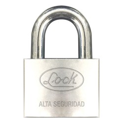 CANDADO DE ALTA SEGURIDAD 60 MM, LLAVE DE DISCO LOCK LCAC60