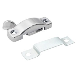 PASADOR PARA VENTANA CON CONTRA, CROMADA LOCK PAVEC2