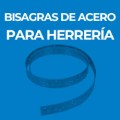 BISAGRAS DE ACERO PARA HERRERÍA