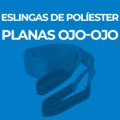 ESLINGAS DE POLÍESTER PLANAS OJO-OJO