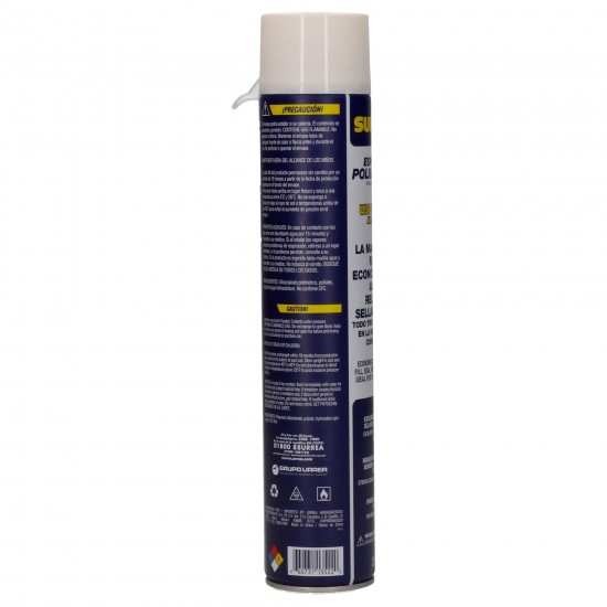 ESPUMA DE POLIURETANO 750 ML SURTEK 113522