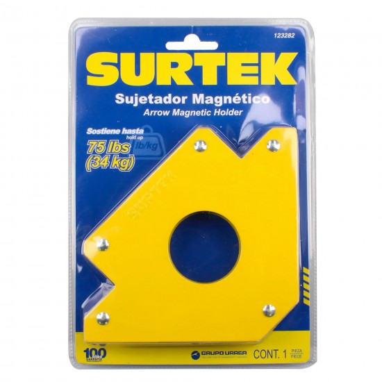 ESQUINA MAGNÉTICA PARA SOLDAR 5", 75 LB SURTEK 123282