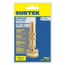 CHIFLÓN DE LATÓN 3", 3/4" GHT SURTEK 130336