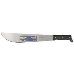 MACHETE TROQUELADO CON MANGO NEGRO RECTO 14" SURTEK 130498