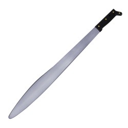 MACHETE TROQUELADO CON MANGO NEGRO ACAPULQUEÑO 24" SURTEK 130511