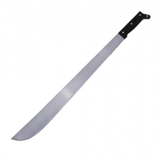 MACHETE TROQUELADO CON MANGO NEGRO RECTO 18" SURTEK 130513