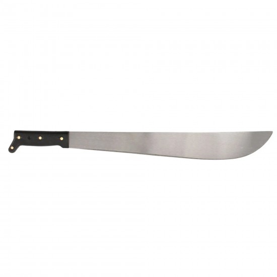 MACHETE TROQUELADO CON MANGO NEGRO RECTO 18" SURTEK 130513