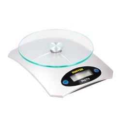 BÁSCULA DIGITAL PARA COCINA CON PLATO 5 KG SURTEK BADCP