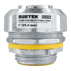 CONECTOR RECTO PARA TUBO LIQUID TIGHT 1" SURTEK CLT1R