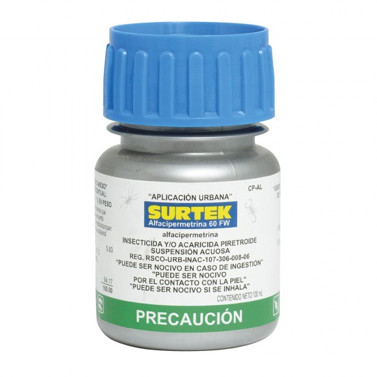 INSECTICIDA PARA CONTROL DE PLAGA ARÁCNIDOS 100 ML SURTEK CP-AL