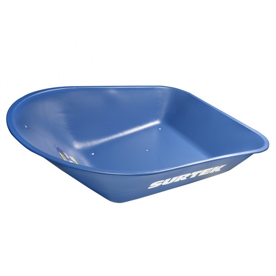 CONCHA PARA CARRETILLA HERRAJE TIPO AMERICANO 4 FT3, AZUL MARINO SURTEK CS40