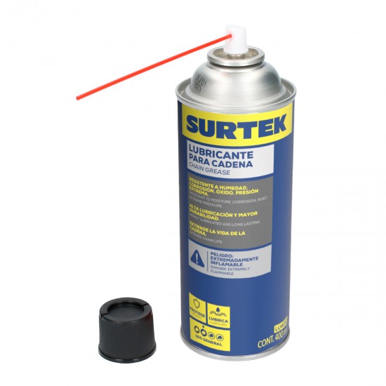 LUBRICANTE PARA CADENA 400 ML SURTEK LU400