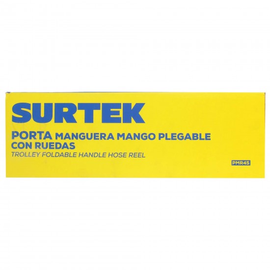 PORTA MANGUERA CON RUEDAS, CAPACIDAD DE 45 M SURTEK PMR45