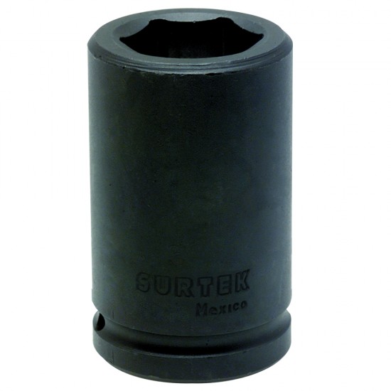 DADO DE IMPACTO LARGO CUADRO DE 3/4", 6 PUNTAS, EN PULGADAS, 1-1/8" SURTEK S7918HL