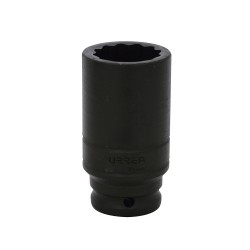 DADO DE IMPACTO LARGO CUADRO DE 1/2", 12 PUNTAS, MÉTRICO, 15 MM URREA 7315MT