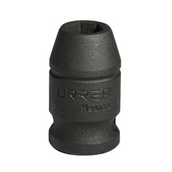 DADO DE IMPACTO CUADRO DE 1/2", 6 PUNTAS, MÉTRICO, 9 MM URREA 7409M