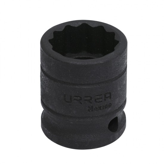 DADO DE IMPACTO CUADRO DE 1/2", 12 PUNTAS, EN PULGADAS, 1-3/16" URREA 7438