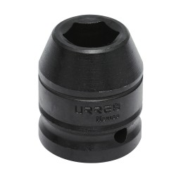 DADO DE IMPACTO CUADRO DE 3/4", 6 PUNTAS, MÉTRICO, 21 MM URREA 7521M