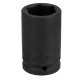 DADO DE IMPACTO LARGO CUADRO DE 3/4", 6 PUNTAS, EN PULGADAS, 1-3/8" URREA 7522L