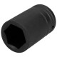 DADO DE IMPACTO LARGO CUADRO DE 3/4", 6 PUNTAS, EN PULGADAS, 1-1/2" URREA 7524L