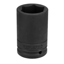 DADO DE IMPACTO LARGO CUADRO DE 3/4", 6 PUNTAS, EN PULGADAS, 1-9/16" URREA 7525L