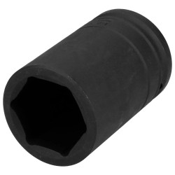 DADO DE IMPACTO LARGO CUADRO DE 3/4", 6 PUNTAS, EN PULGADAS, 1-9/16" URREA 7525L