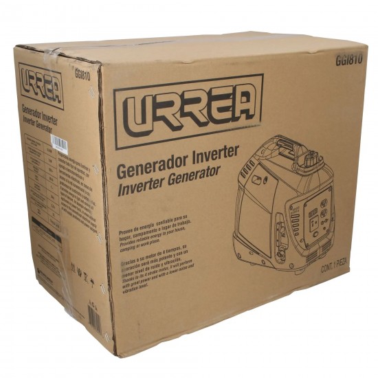 GENERADOR A GASOLINA INVERTER 1000 W URREA GGI810