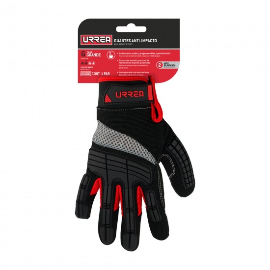 GUANTES MECÁNICO ANTI-IMPACTO EG URREA USGIX